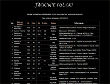Tablet Screenshot of jaskinie.m3.net.pl